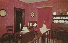 Postcard - Dining Room, Abraham Lincoln&#39;s Home, Springfield, Illinois - £3.59 GBP
