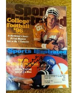 1996 Sports Illustrated Cover  Peyton and Archie Manning - Archie Signature - £26.03 GBP