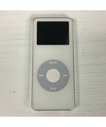 Apple iPod Nano Model A1137 2GB MP3 Player - White (lost charger) - £21.19 GBP