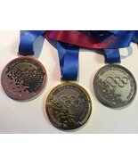 1994 Lillehammer Norway OLYMPICS Olympic Souvenir SET GOLD SILVER BRONZE... - $79.99