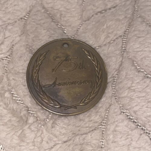 Frist national bank in wheatland 75th anniversary medal - $1.88