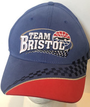 Team Bristol Baseball Hat Cap Racing Adjustable Blue ba2 - £6.30 GBP
