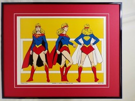 DC Comics Supergirl 360 View 16x20 Framed Poster Display  - £63.11 GBP