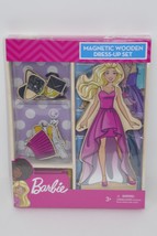 Mattel Barbie Doll Magnetic Wooden Dress-Up Set Fashion Pretend SEALED - $12.99