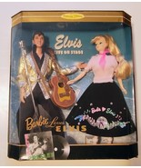 Barbie Loves Elvis Collector Edition Gift Set Dolls 1996 Mattel No. 17450 - $1,113.38 MXN