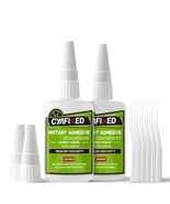 Super Glue Liquid, Instant Clear Cyanoacrylate Medium Viscosity Adhesive... - £28.10 GBP