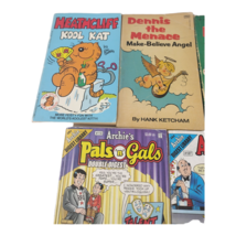 Lot of 5 Vintage Kids Paperback Books: Heathcliff, Blondie, Archie, &amp; Dennis the - £11.65 GBP