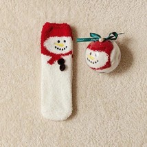 Kids Snowman Fuzzy Sock Holiday Ornament 5-7yrs - $7.77