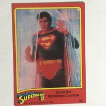 Superman II 2 Trading Card #42 Christopher Reeve  - £1.53 GBP