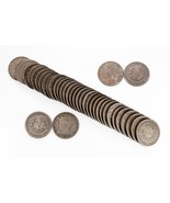 1883 NC Liberty Nickel Roll in Good to XF Condition, Avg Grade VG - Fine - $426.50 CAD