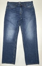 Old Navy Loose Dark Jeans Denim Men Size 36x34 (Measure 36x32) - £11.16 GBP