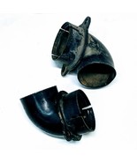 2x Porsche 914.572.265.10 1972-1976 914-4 914-6 Air Vent Hose Coupler El... - $40.47