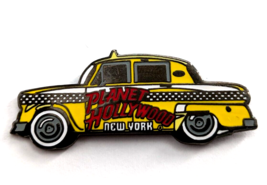 VTG Planet Hollywood New York Yellow Taxi Cab Enamel Pin NYC Restaurant Promo - £10.81 GBP