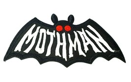Mothman brodé fer sur patch Folklore monstre créature papillon nom humain Logo - £4.97 GBP