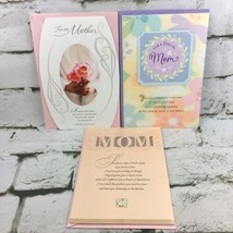 For My Mother Birthday Greeting Cards Lot Of 3 Religious Christian Hallmark - $9.89
