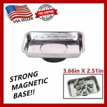 Magnetic Trays for Nails Bolts Screws Bowl Mechanic Metal Parts Tray Small Parts - £7.38 GBP