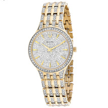 Bulova Women&#39;s Phantom Silver Dial Watch - 98L263 - £281.46 GBP
