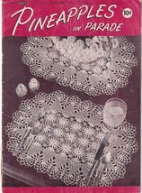 1948 JP Coats &amp; Clark: PINEAPPLES ON PARADE Vintage Crochet Book #241 (2... - $5.39 CAD