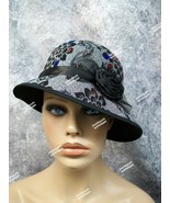 20s Cloche Costume Hat 30s Vintage Floral Derby Fancy Dress English Lady... - $404.84 MXN