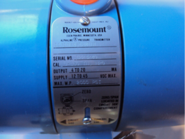 New Emerson Rosemount 1151DP4S12M1B1 Pressure Transmitter Cal 0-150 in H20 - $465.00