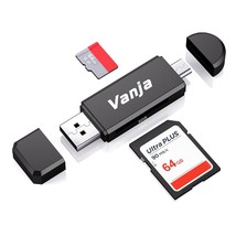 Sd Card Reader, Micro Sd To Usb Otg Adapter And Usb 2.0 Portable Memory Card Rea - $13.99