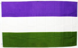Flags Importer Genderqueer Pride 3x5&#39; Poly Flag, Multicolor - £3.90 GBP