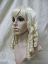 Blonde Baby Doll Wig Ringlet Curls Goldilocks Southern Belle Lil Bo Peep Nellie - £23.42 GBP