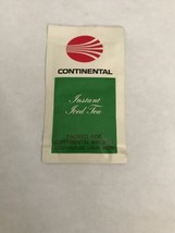 Vintage Continental Airlines Unused 70’s Livery Instant Iced Tea Mix - £7.86 GBP