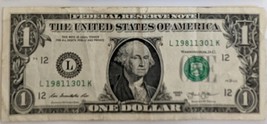 US$1 Fancy Serial Banknote 2006 Birthday Note January 13 1981 - $4.95