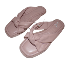 Louise et Cie Women’s Abaleena Leather Pink Slip-on Sandal Sz 9.5 New - $39.56