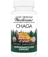 Host Defense, Chaga Capsules, Antioxidant and DNA, 60 Capsules (30 Servi... - $35.52 CAD