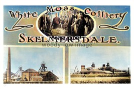 pct5357 - Lancs - The White Moss (Coal) Colliery in Skelmersdale - print 6x4 - £2.19 GBP