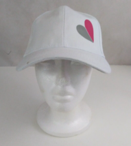 Open Heart Center White Graphic Design Unisex Adjustable Baseball Cap - $10.66