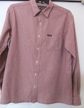 ABERCROMBIE &amp; FITCH CHECK SHIRT 100% COTTON L/S W/FINISHED BOTTOM MEN&#39;S L - £18.00 GBP