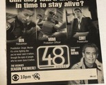 48 Hours Tv Guide Print Ad Dan Rather TPA10 - $5.93