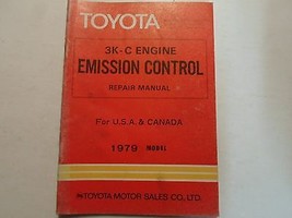 1979 Toyota 3K-C Motore Emissione Controllo Servizio Riparazione Shop Manual OEM - £10.56 GBP