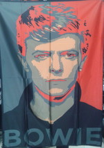 DAVID BOWIE Legacy FLAG CLOTH POSTER BANNER CD GLAM ROCK - $20.00