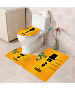 3Pcs/set Breaking Bad 04 Bathroom Toilet Mat Set Anti Slip Bath Mat Deco... - $33.29+