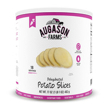 Augason Farms Dehydrated Potato Slices Large No. #10 Cans, 25 Year Shelf Life - £23.57 GBP