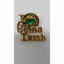 I love being Irish Ireland vintage gift carded tack pin St Patrick&#39;s day... - £11.83 GBP