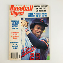 VTG Baseball Digest Magazine March 1978 Rod Carrew It&#39;s A Baseball No-No - £7.46 GBP
