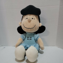 Kohl&#39;s Cares Peanuts Lucy Doll Plush Stuffed 14&quot; Charlie Brown Character No Tags - £6.39 GBP