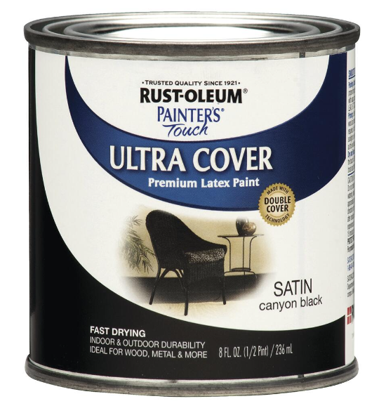 Rust-Oleum® Painter&#39;s Touch® Ultra Cover Latex Satin Paint - 1/2 pt Various - $12.98