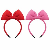 Halloween Bow Headband Big Bowknot Hair Hoops Huge Bow Headpiece Women F... - £15.40 GBP