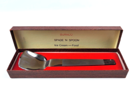 Burnco Spade &#39;n Spoon Ice Cream Scoop - Advertising West Milton State Ba... - £22.45 GBP