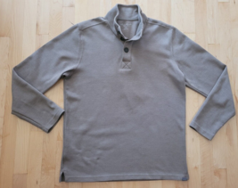 Eddie Bauer Mens Brown Sweatshirt Size Medium Long Sleeve Soft Cotton - $26.71