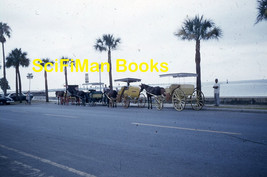 KODACHROME Red Border Slide Florida St. Saint Augustine Horses Buggy Car... - $4.94