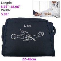 Blood Pressure Cuff Large Adult Arm Sphygmomanometer Oxford Nylon Sleeve... - $12.86