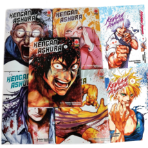 Kengan Ashura Manga Complete Set Comic English Version Volume 1-7 FAST S... - $97.83