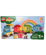 LEGO DUPLO My First Number Train Toy with Bricks for Learning Numbers 10... - $15.00